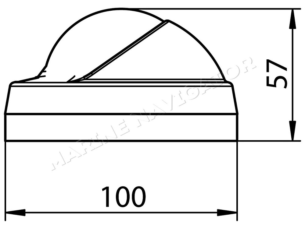 ARIES compass in black