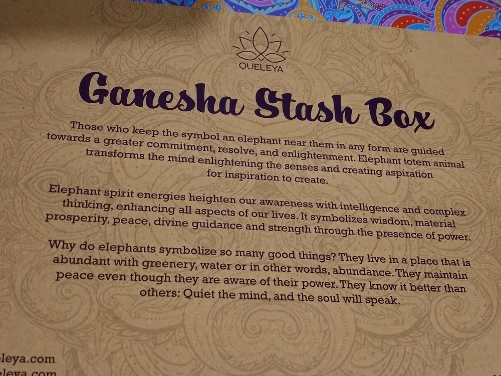 Bamboo Stash Box With Lock
