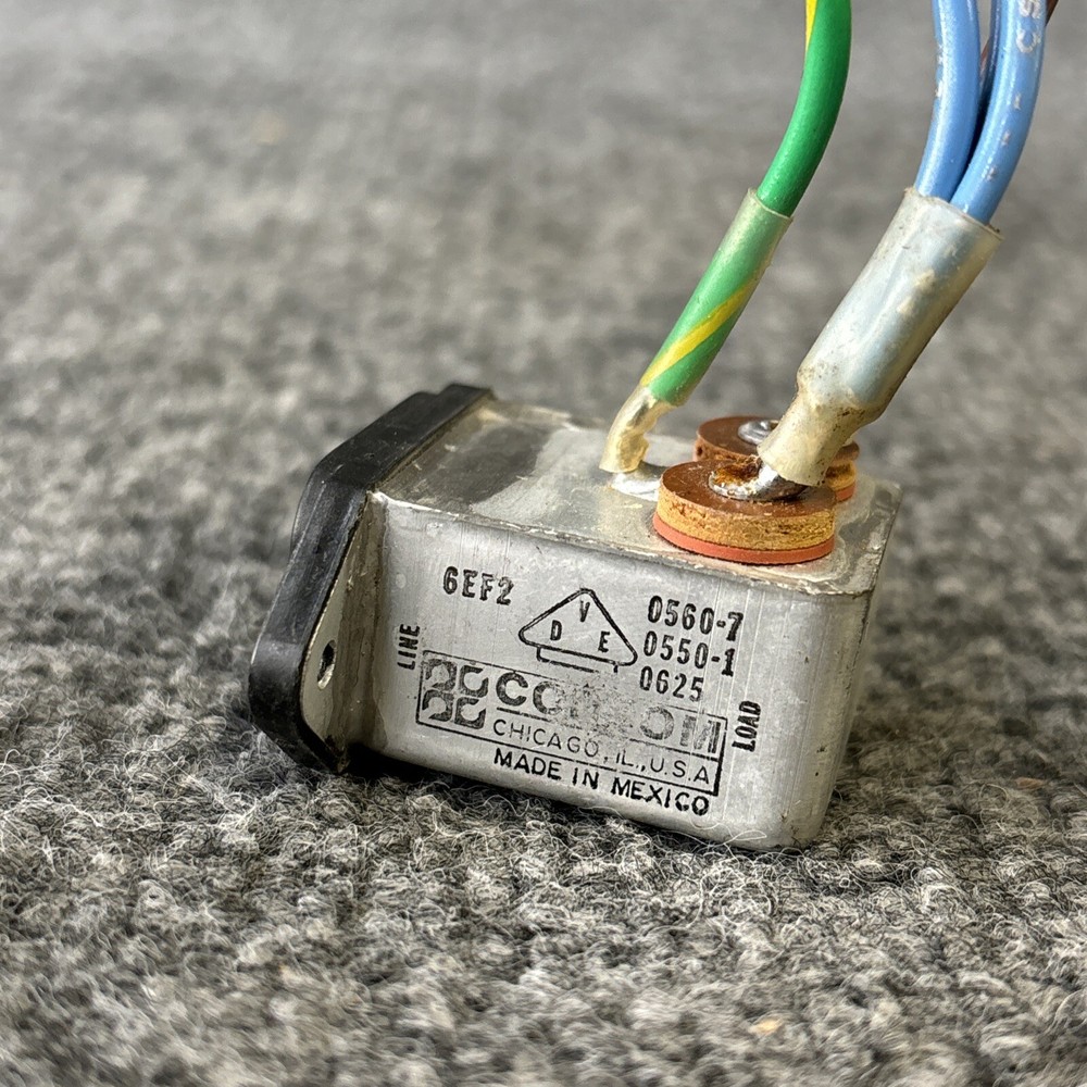 Corcom 6EF2 EMI Filter 120/250V Used