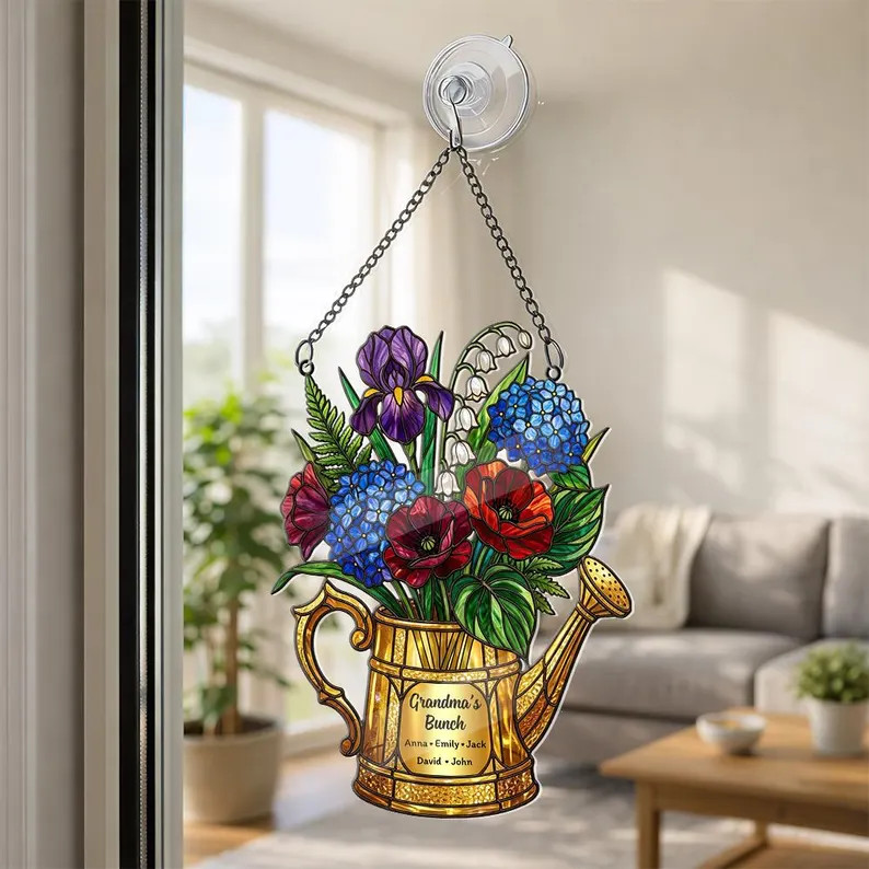 Personalized Grandma Suncatcher Acrylic