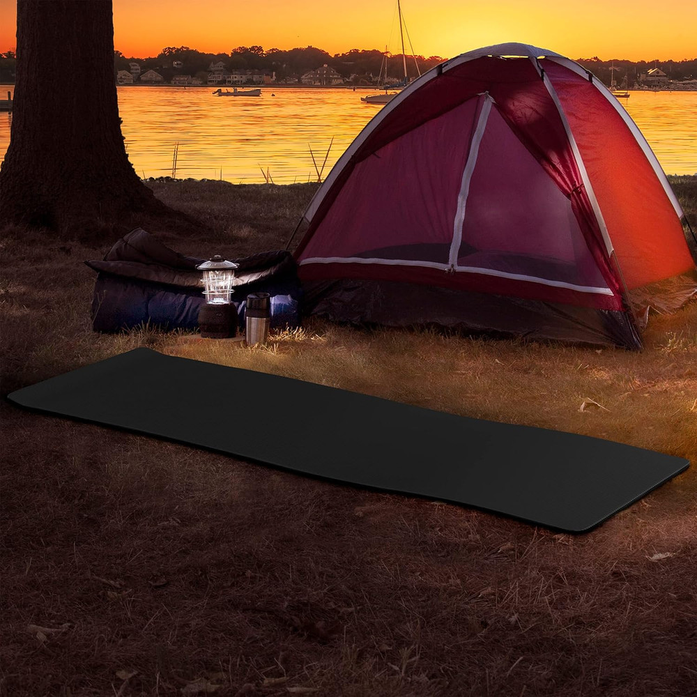 Foam Sleeping Pad - Lightweight Waterproof Camping Mat with Carrying Handle for