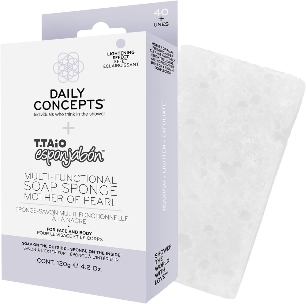 +  Multi-Functional Soap Sponge (Mother of Pearl)