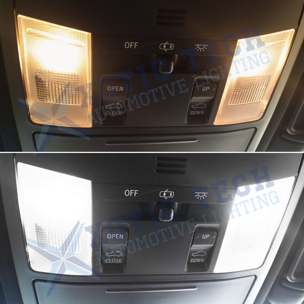 White LED Interior License Cargo Light Package Kit for RAM 1500 2500 3500 13-18