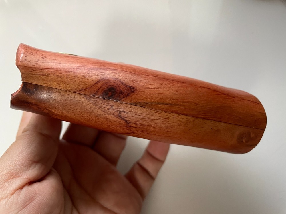 New Smooth Wood Decorative Grips For Colt Python grip, Checker;Closed back