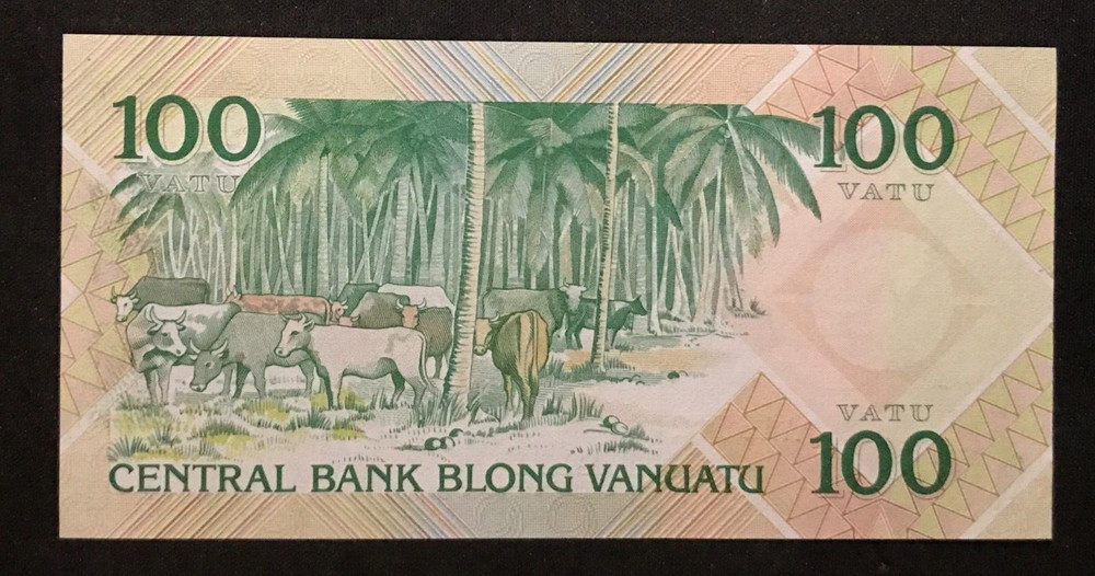 Vanuato 100 Vatu K1 Gem CU 1982