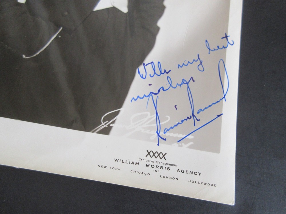 RAMON RAMOS AUTOGRAPH 8X10 with COA