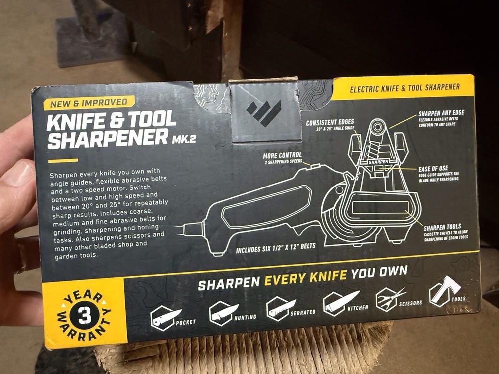 Work Sharp Knife and Tool Sharpener (WSKTS2) NEW !!!