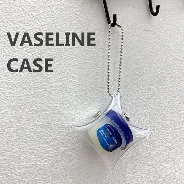 Clear Cube Case for Mini Vaseline (11 Colors) Waterproof PVC Pouch