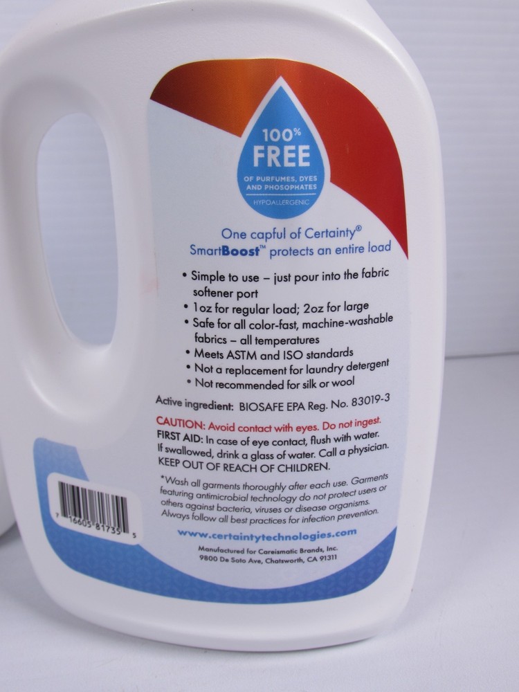 2X SmartBoost Liquid Laundry Additive by Certainty, Powerful Protection 20 OZ