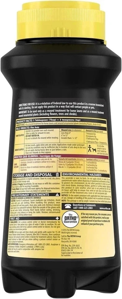Ortho Orthene Fire Ant Killer1 (Twin Pack)