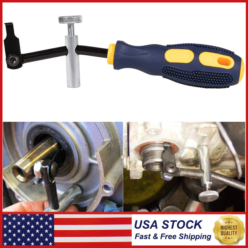 Cam Crank Shaft Seal Puller Auto Engine Remover Hand Tool Removing Pulling 58430