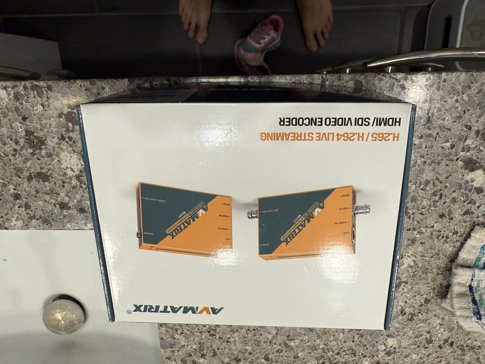 Brand new! AVMATRIX H.264/H.265 SDI Streaming Encoder SE1117