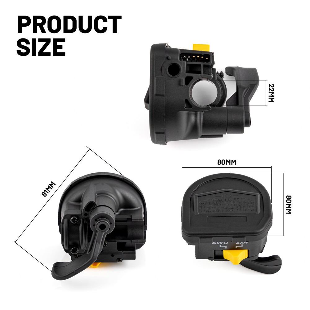 Thumb Throttle Control Lever Switch Assembly For Polaris Xpedition 325 2000-2002