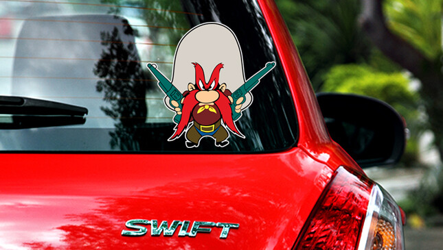 Yosemite Sam Sticker / Vinyl Decal | 10 Sizes!! with TRACKING
