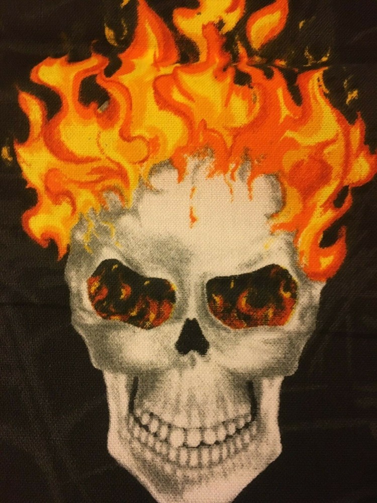 HANDMADE SKULL. BANDANAS 100% COTTON