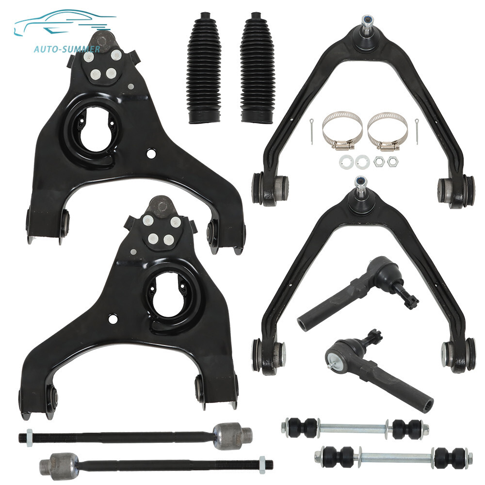 12× Front Control Arms Kit For 99-06 Chevy Silverado GMC Sierra 1500 Suspension