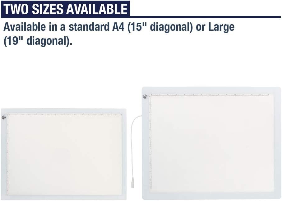 Tracing Light Box, Ultra Thin Light Pad with Adjustable Brightness, Drawing, LED