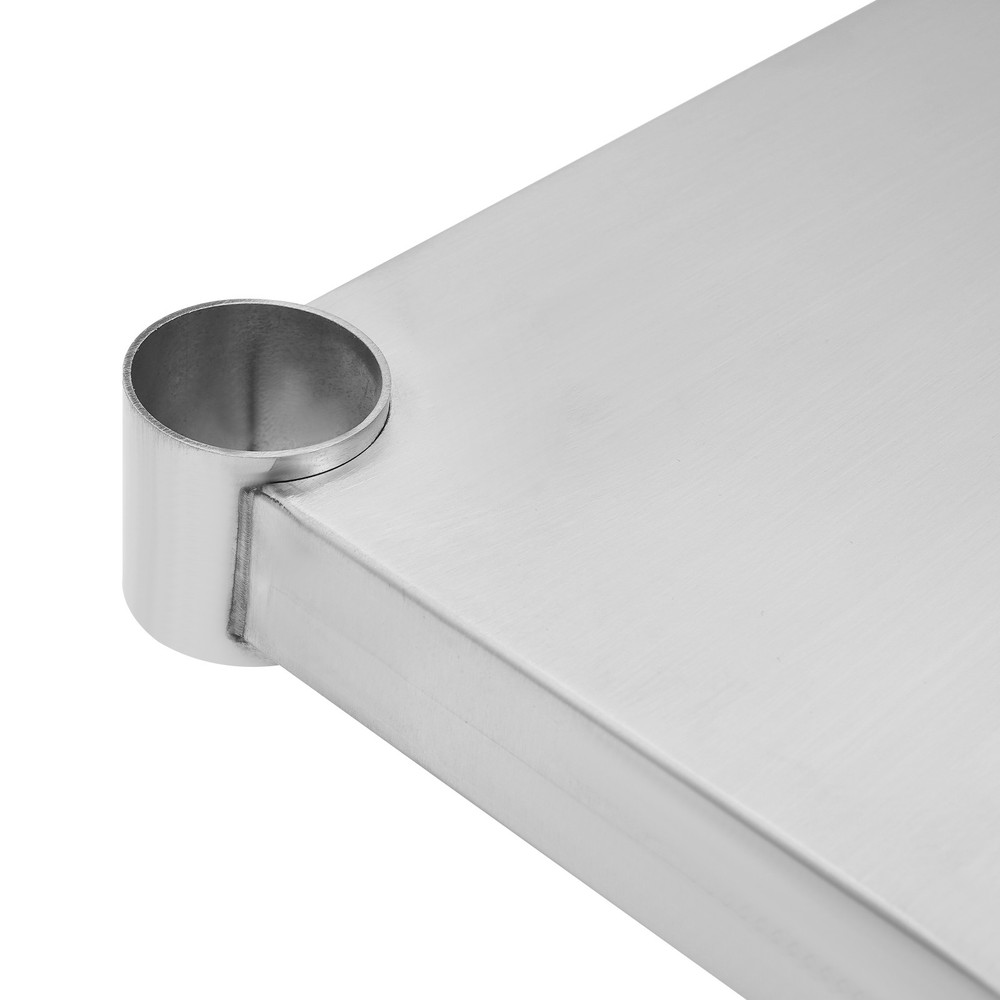 Stainless Steel Table, Adjustable Lower Shelf, Under Shelf for Work Tables