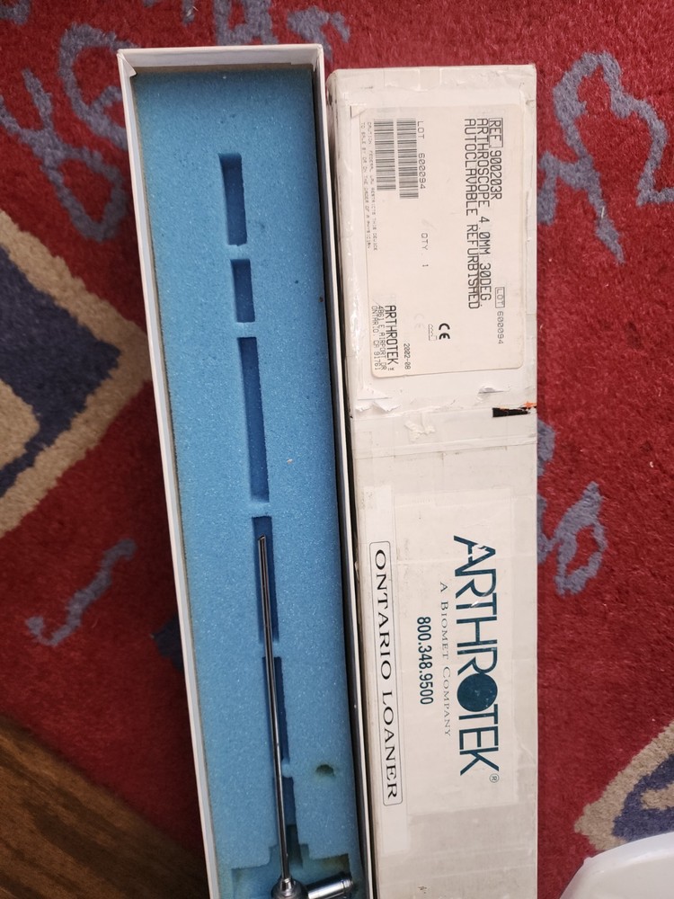 Arthrotek Arthroscope 4.0mm 30-Degree Autoclavable , Refurbished