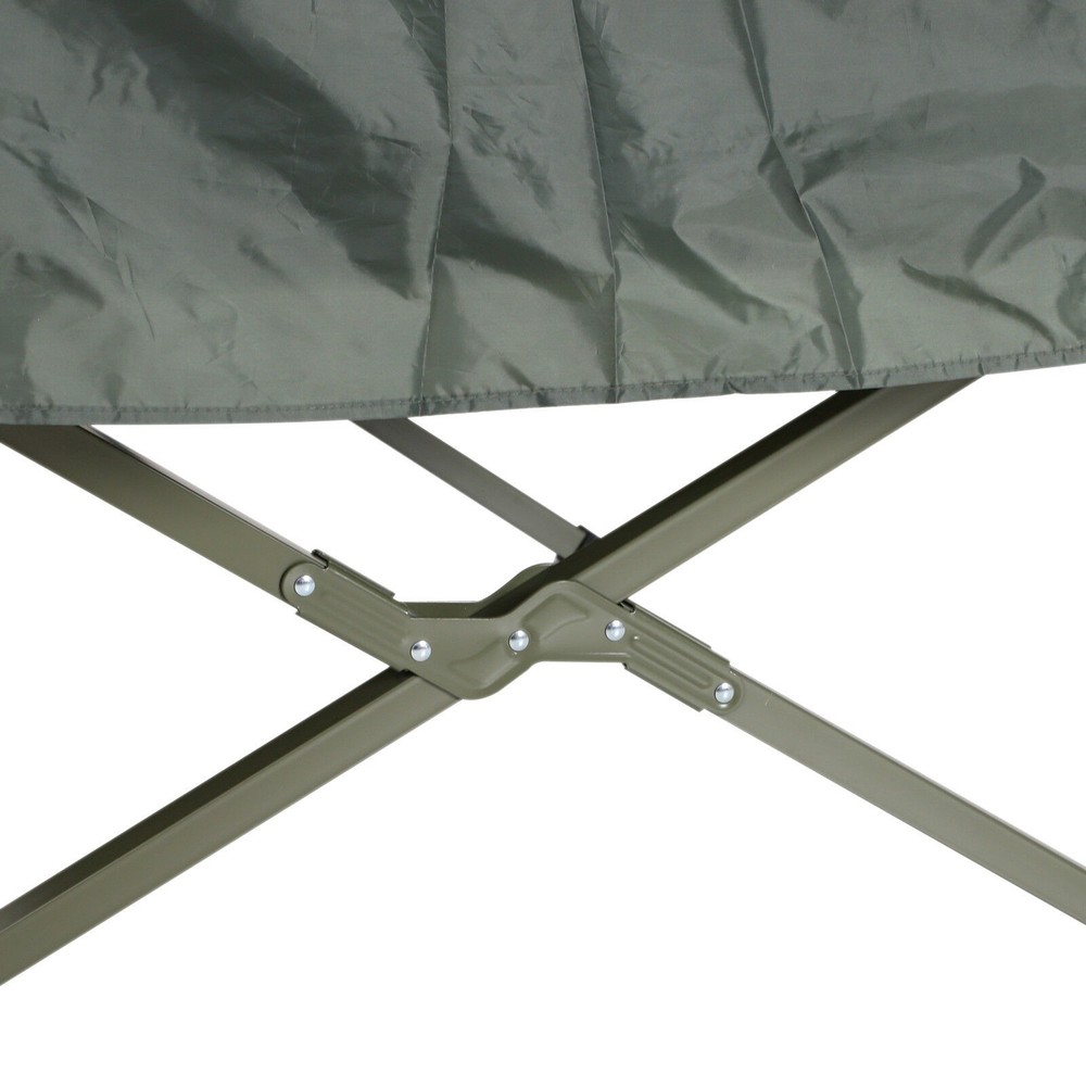 Portable Folding Outdoor Elevated Camp Cot Tent Combo Camping Bed