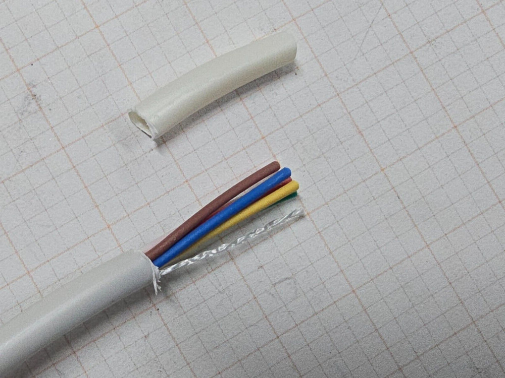 Honeywell Genesis 4764 18/6C Solid Plenum Thermostat Cable White /50ft