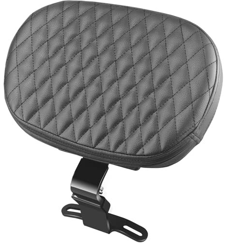 Adjustable Driver Rider Backrest Quick Release for Harley Softail 57-GB-1