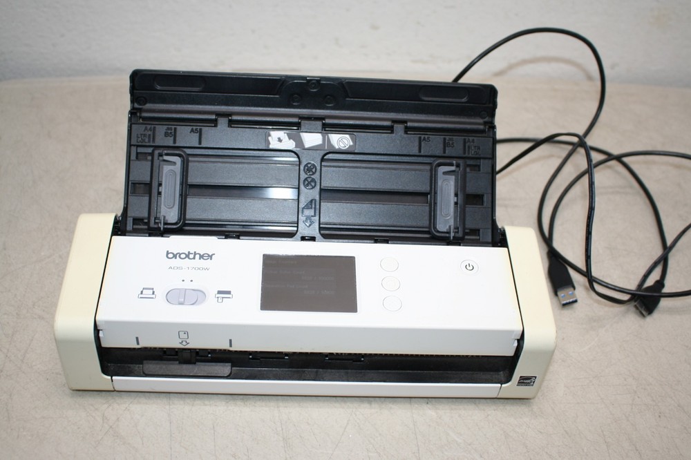 Brother ADS-1700W Wireless Compact Desktop Document Scanner