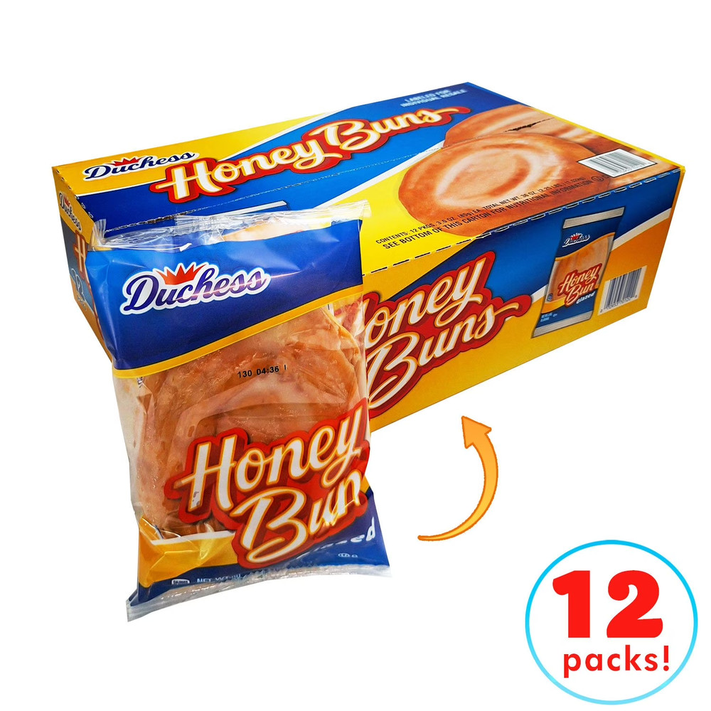 Duchess Honey Buns, 3 oz., 12 pk.