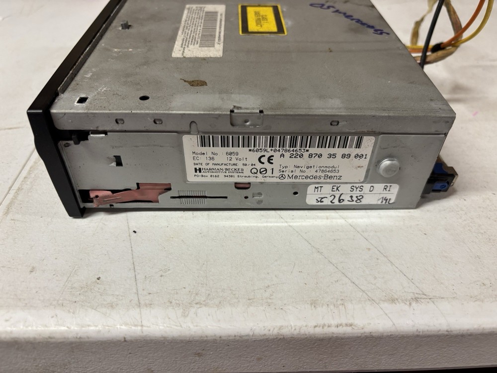Mercedes Benz Navigation Module 2003-2006 Model # 6059