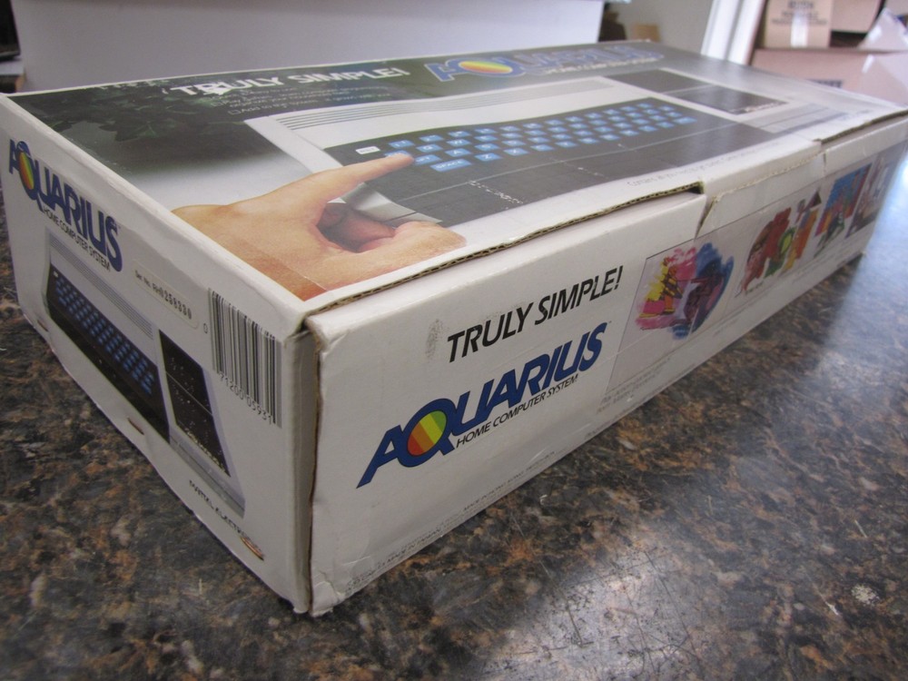 Aquarius Computer System 100% Complete 1982 Mattel Game Vintage New Open Box