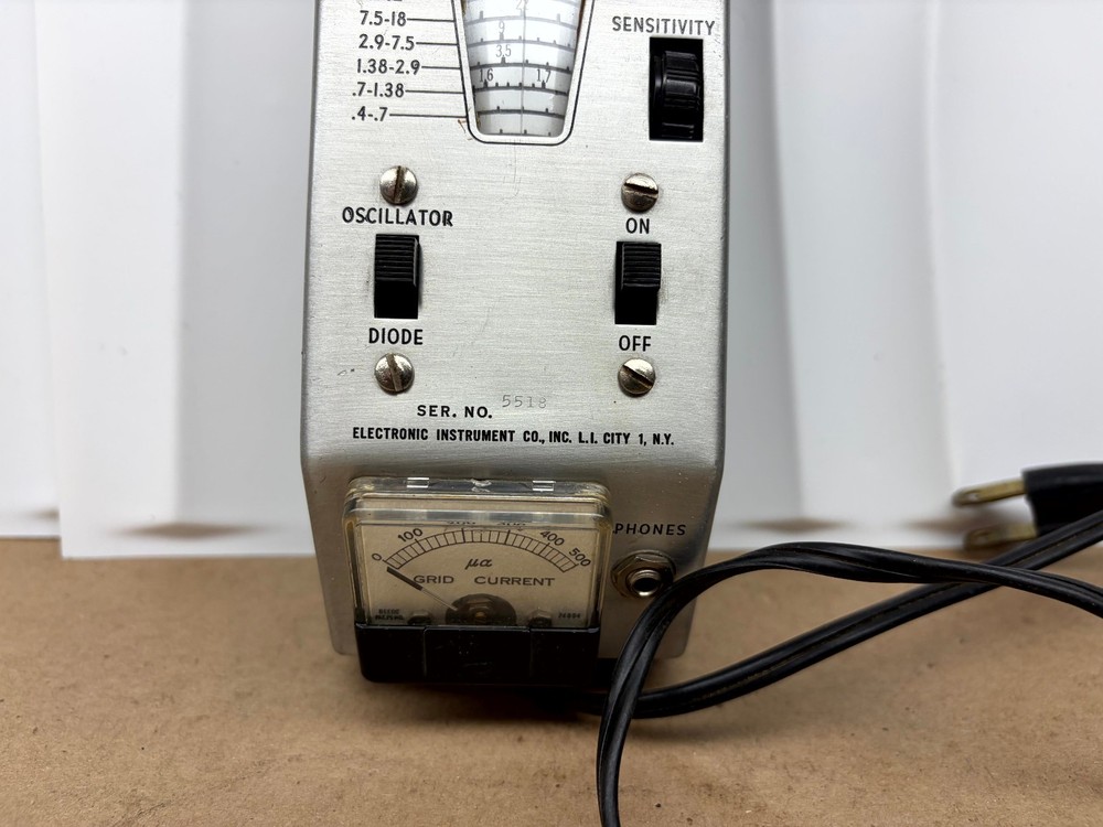 Vintage EICO Model 710 Grid Dip Meter - HAM Radio RF Tester UNTESTED