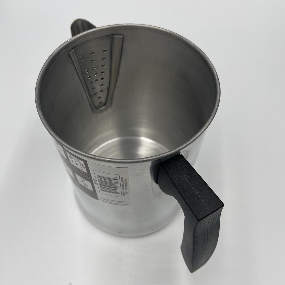 Primula 9 Cup Percolator Aluminum Coffee Maker Stovetop Silver Pot Camping