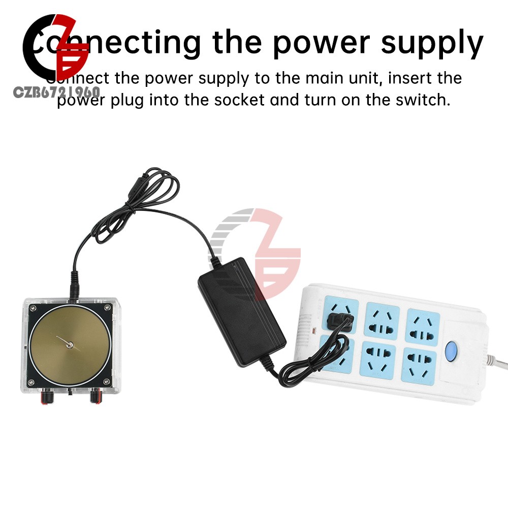 Bluetooth Music Tesla Coil Plasma Loudspeaker Touchable Artificial Lightning DIY
