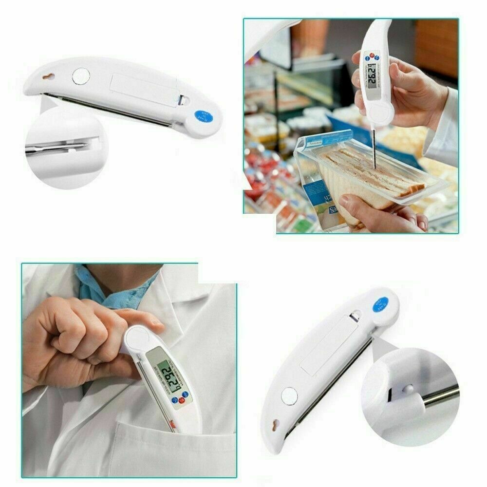 Digital Instant Read Meat Thermometer for Grill & Kitchen | 4.5" Probe