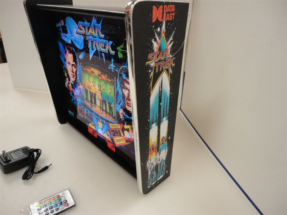 Star Trek Data East Pinball Head LED Display light box