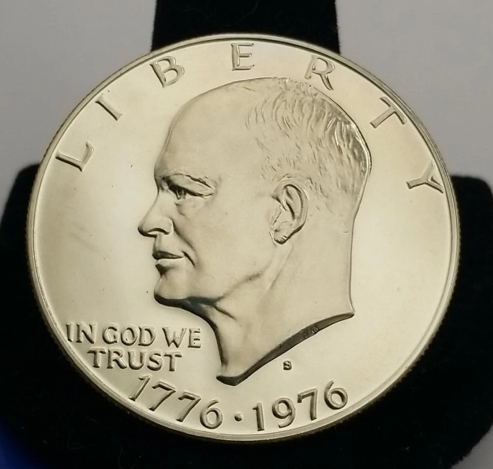 1976-S Eisenhower 40% Silver Proof Dollar #21697