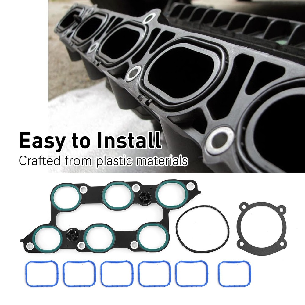Aynaxcol MS972401 Lower Upper Intake Manifold Gasket Set Replacement for GMC...