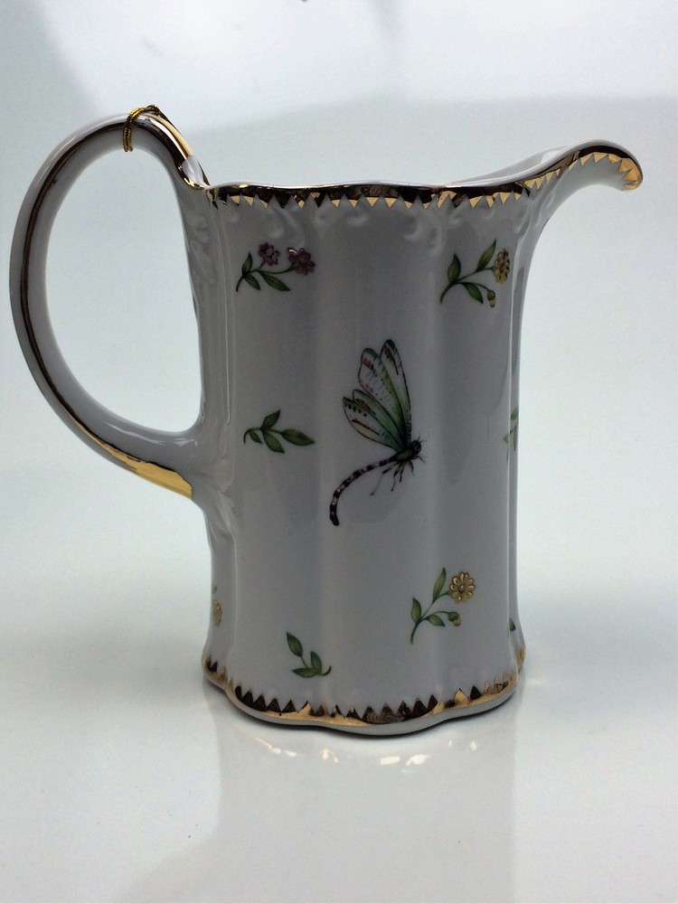 Godinger Primavera   Pitcher 6.5"   #  9774 Green Dragofly