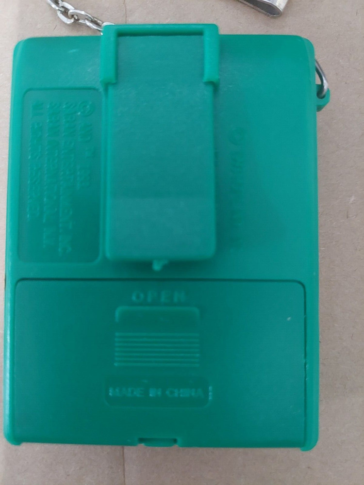 1993 hope Ind. 3 Function Beeper Green Ranger Mighty Morphin Power Rangers works