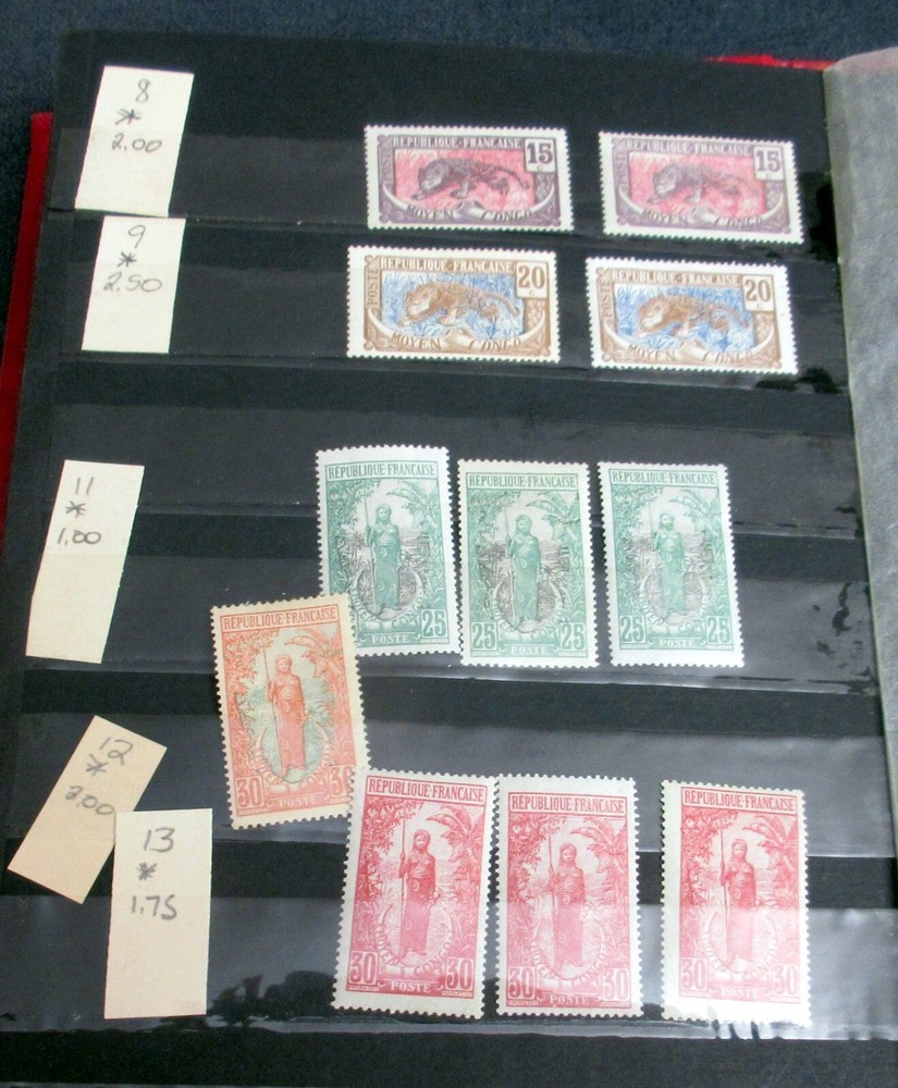 Middle Congo (Pre-Republic) BONANZA Stock Book