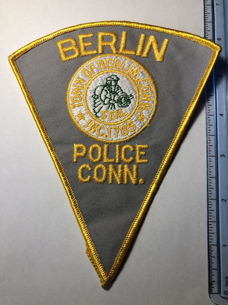 Berlin Connecticut Police Patch