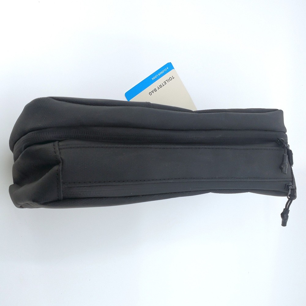 Nomatic Toiletry Bag - Black - Water Resistant, Adjustable Hanging Strap READ