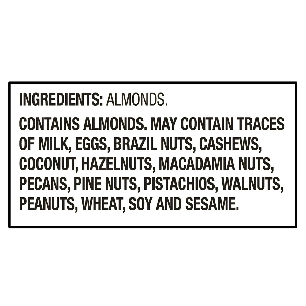 Great Value Whole Natural Almonds, 14 oz