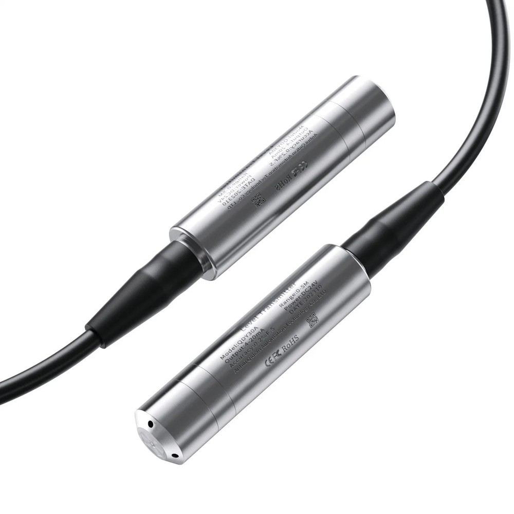 Water Level Transmitter 4-20mA 0-10V Hydrostatic Liquid Level Sensor Transmitter