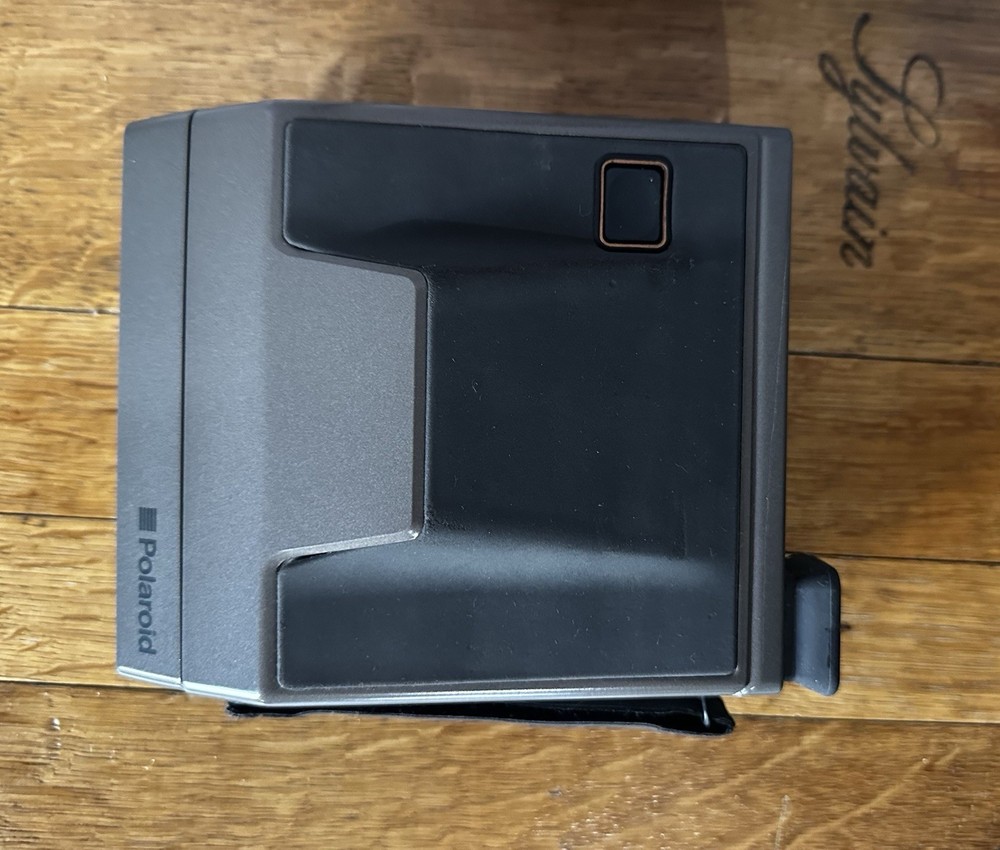 Vintage Polaroid Spectra System Camera With Black Hard Case - Untested