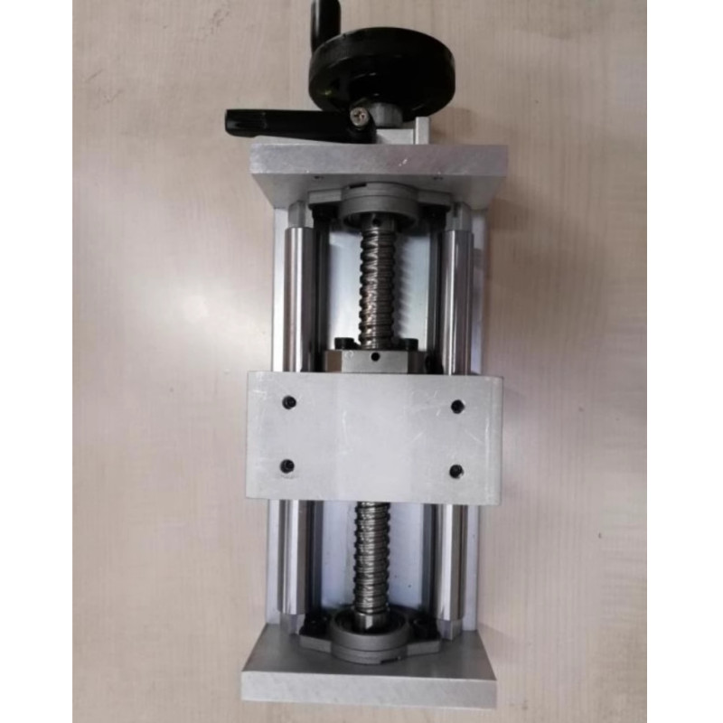 Handwheel Actuator Ball Screw Motion Manual Linear Rail Guide Slide Stage Table