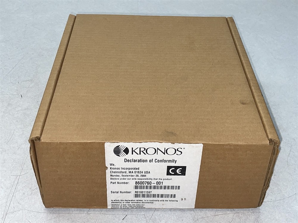 KRONOS 8600760-001 REMOTE READER NEW IN OPEN BOX-MULTIPLE AVAILABLE