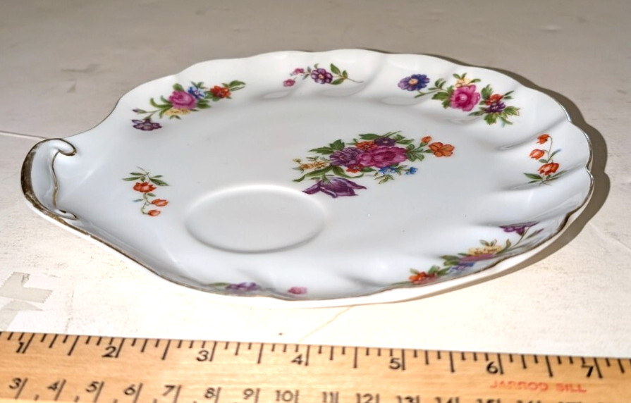 Flowered Platter "Celebrate"