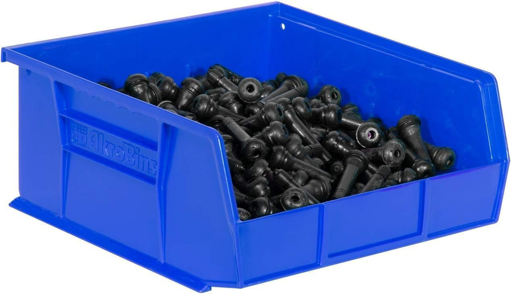 30235 Akrobins Plastic Storage Bins, Space-Saving Stackable Bins for Garage, Pan