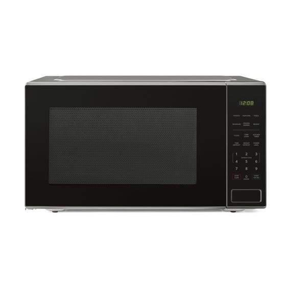 2.2 cu ft Countertop Microwave Oven, Black, New